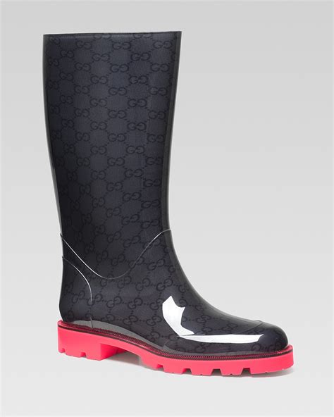 gucci rain boot|gucci rain boots for women.